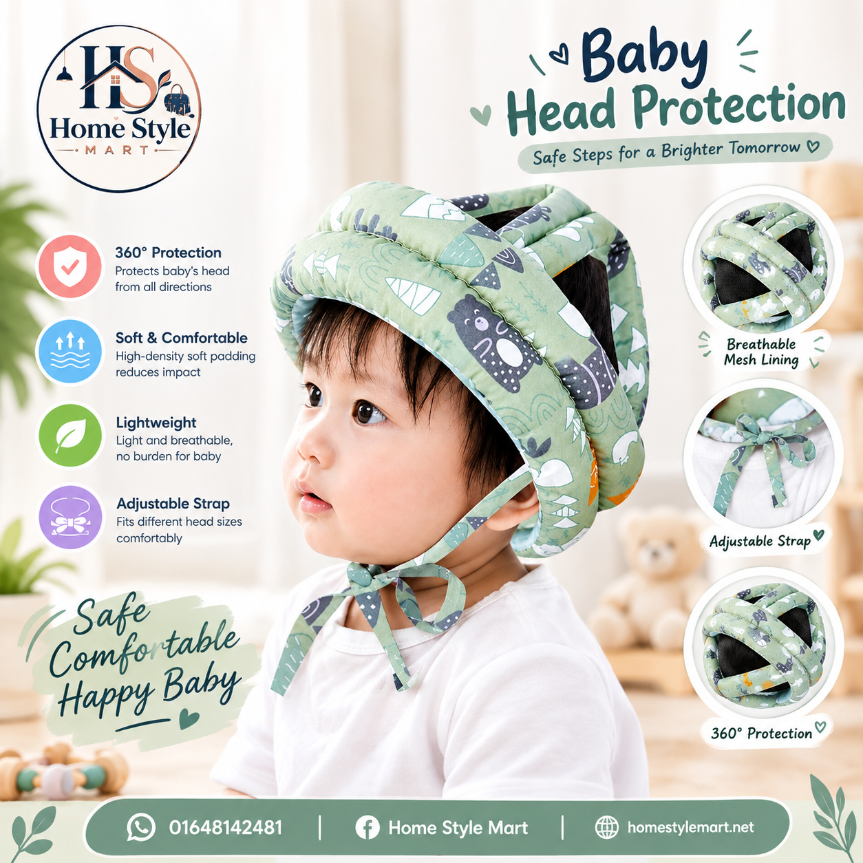Baby Head Protector