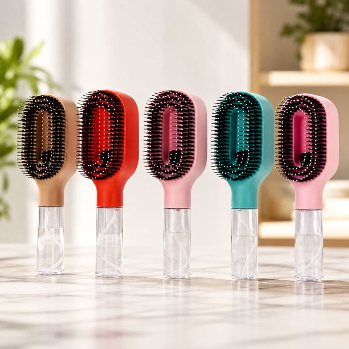 2-in-1 Spray Hair Brush